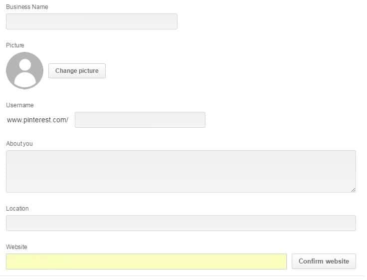 Pinterest settings guide - The Content Bug