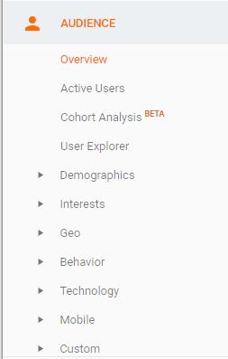 Google Analytics Audience Overview - The Content Bug