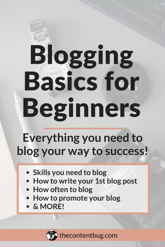 Do you ever question yourself about blogging? Of course you do! We've all been there. And with this Blogging Basics for Beginners guide I'm covering all of your questions! Include the skills you need to blog, how to write your first blog post, how often to blog, how to promote your blog, & more! So let's get started so you can create a successful blog today!