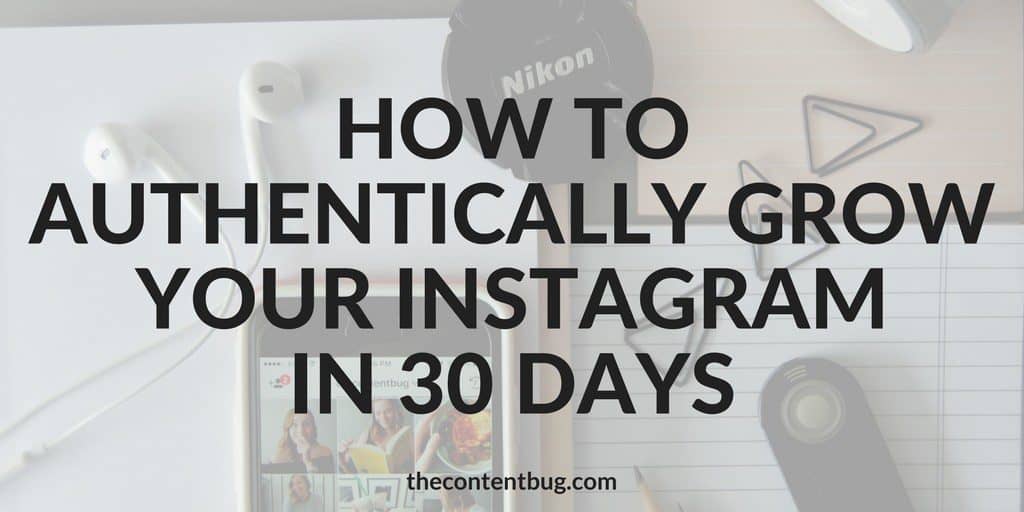 How to Authentically Grow Your Instagram in 30 Days | Do you want to grow your Instagram fast?! It seems like most people want to gain Instagram followers fast but they don't know how to build an authentic following that will actually make a difference. Enter this blog post! In this post, I'm sharing the tips and tricks I used to gain over 1,000 followers in just a month! With actionable steps on how you can grow your Instagram too.