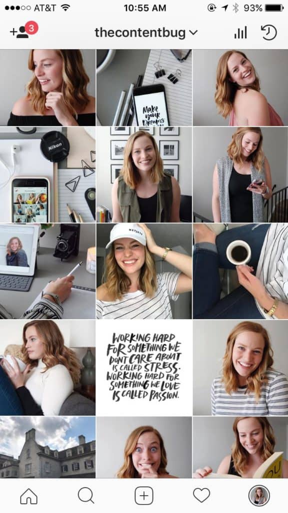 The Content Bug - Instagram feed August