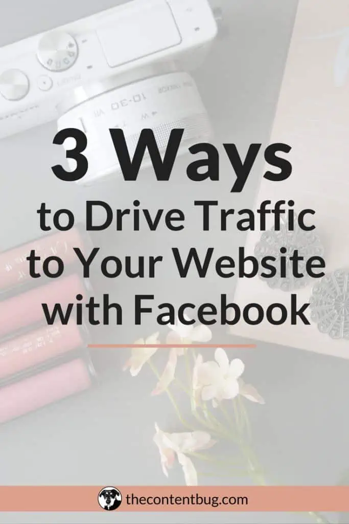 Are you using Facebook to drive traffic to your website? If not, then you need to start today! Here are 3 easy ways to use Facebook to your benefit! Follow along for some Facebook tips and tricks that are FREE to do!