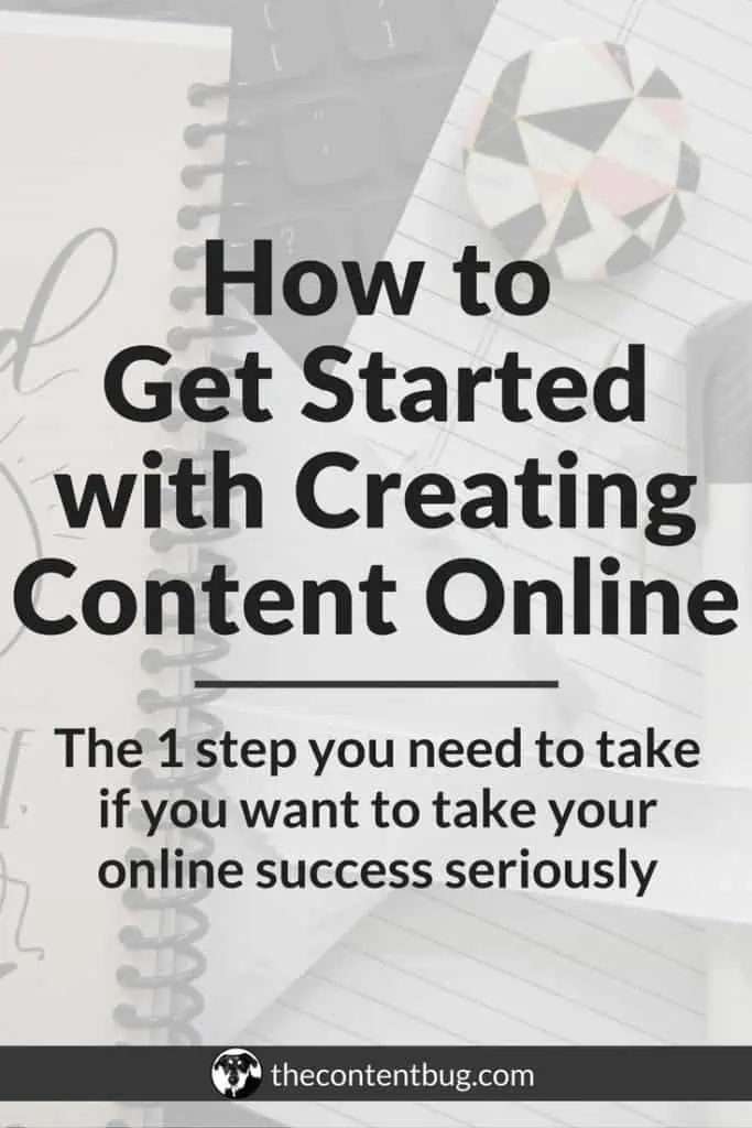 How to Get Started with Creating Content Online | So you started a blog... now what? That's a question that's been popping up in my mind recently and I wanted to provide you guys with the perfect answer. So after months of planning and creating I finally have the next step you need to take if you want to create a success online! No matter what you want to do, if you want to create a success online, then you need to master your online content writing. Sign up today for the Getting Started with Online Content e-course!