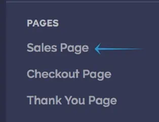how to design a sales page in teachable