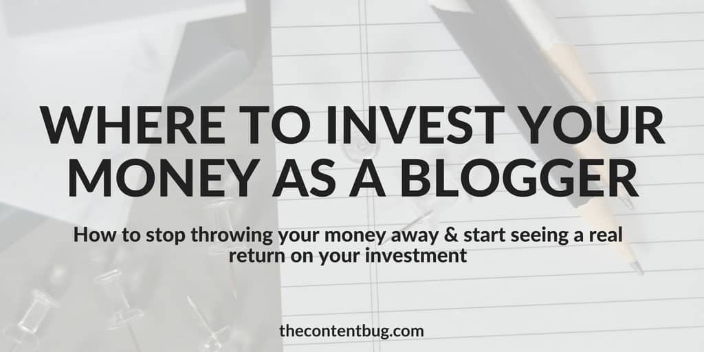 If you want to grow your blog, you need to invest in your blog. But do you know where to invest when blogging?! If you've tried social media ads with no real return on your investment, then listen up! Today I'm sharing 5 places you need to invest your money as a blogger. Plus I'm sharing what I've invested in my first year of blogging. 