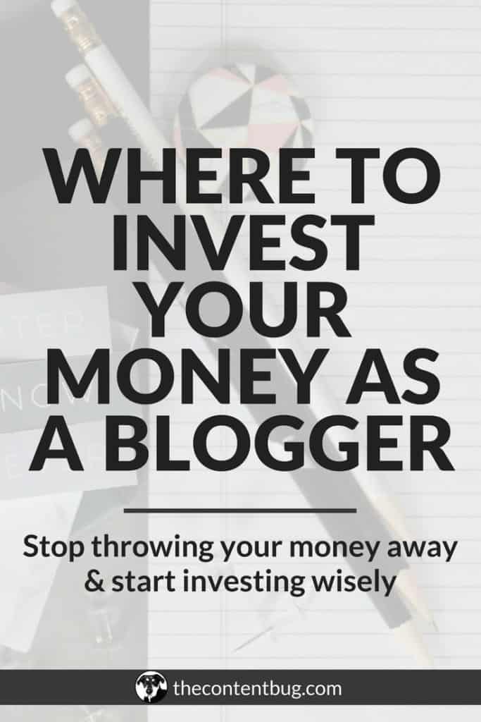 If you want to grow your blog, you need to invest in your blog. But do you know where to invest when blogging?! If you've tried social media ads with no real return on your investment, then listen up! Today I'm sharing 5 places you need to invest your money as a blogger. Plus I'm sharing what I've invested in my first year of blogging. #investing #investinyourself #bloginvestments #bloggingtips #blogstrategy #howtogrowyourblog