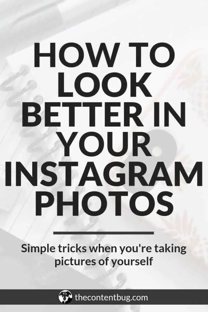 Let's be honest. We're all trying to perfect the Instagram selfie. Because that's really the only way to get more followers on Instagram right?! Right and also wrong. But today, I want to help you to not only look better in your photos but also take better photos of yourself.