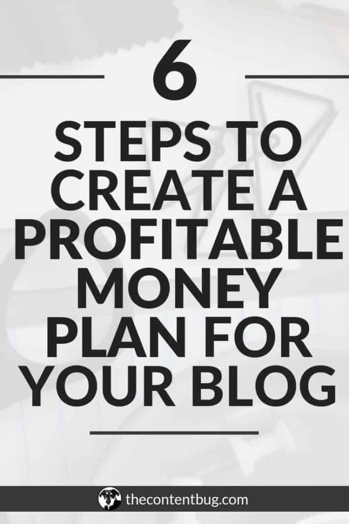 steps to create a profitable money plan