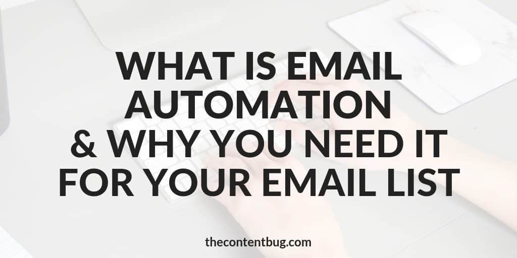 what is email automation