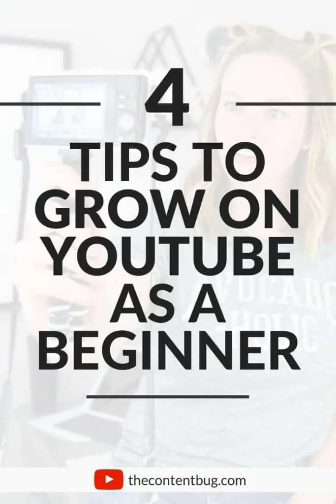 how to grow on youtube as a beginner