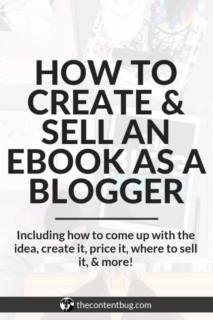 how to sell an ebook