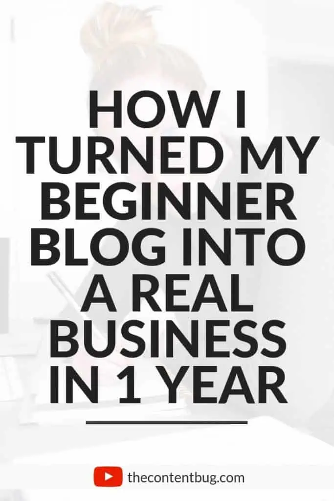 turning my blog into a real business