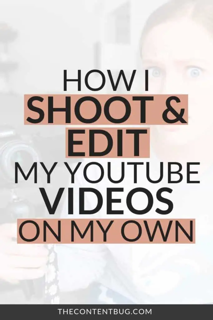 shoot and edit youtube videos