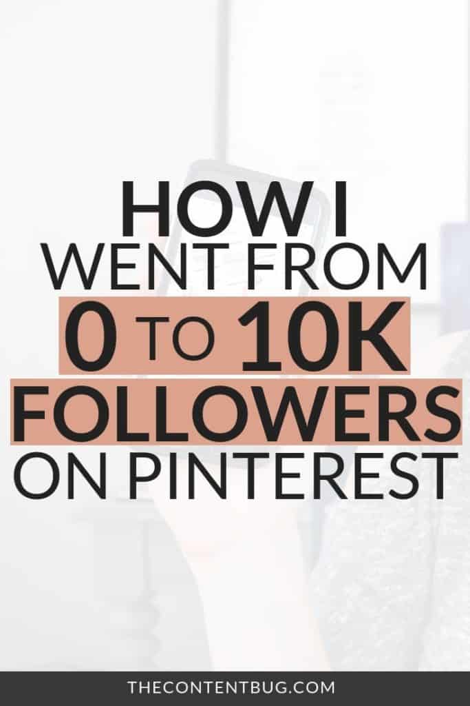 more followers on Pinterest