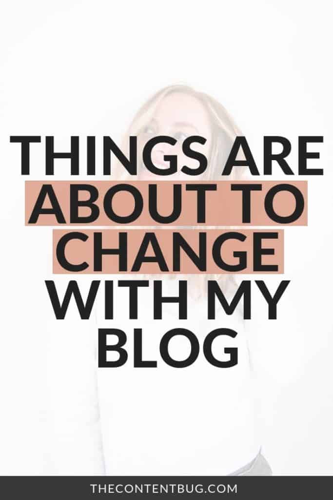 changes coming to my blog